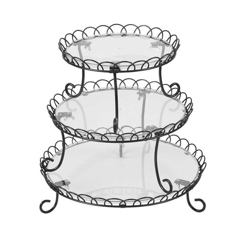3-TIER IRON TREAT STAND 307-0837 (#100378)