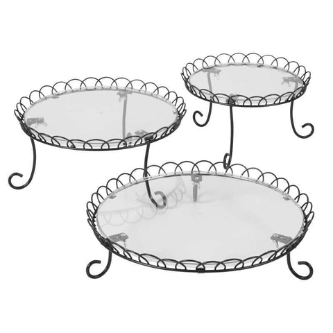3-TIER IRON TREAT STAND 307-0837 (#100378)
