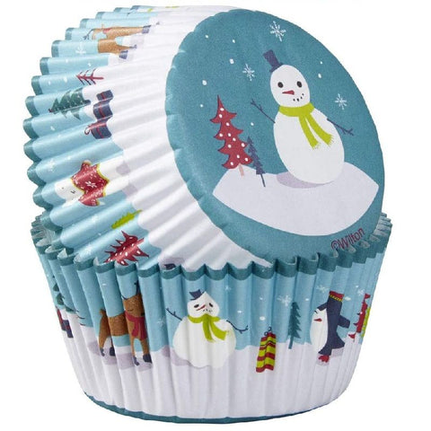STANDARD BAKING CASE SNOWMAN 415-7662 75PCS (#100419)