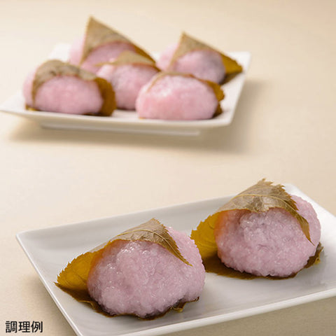 GLUTINOUS RICE-3 PARTS PINK 200G (#100688)