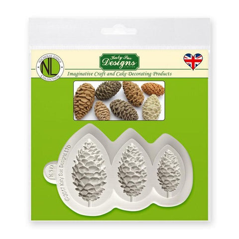 PINE CONE SILICONE MOULD NLC001 (#100789)