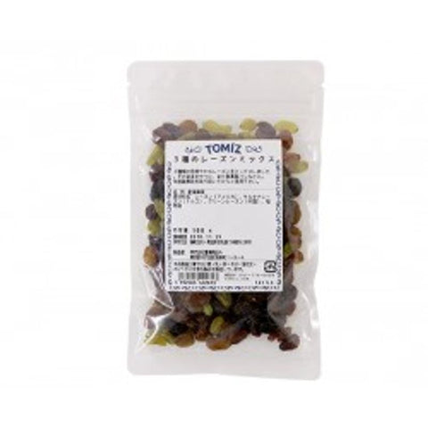 MIXED RAISINS - 3 VARIETIES 100G (#100841)