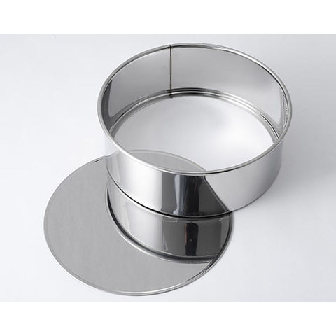 SANDWICH TIN LOOSE BASE (L) STAINLESS STEEL (#101035)