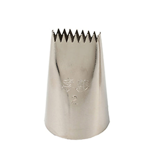 BASKETWEAVE, RIBBED DECORATING TIP #2 (#101064)