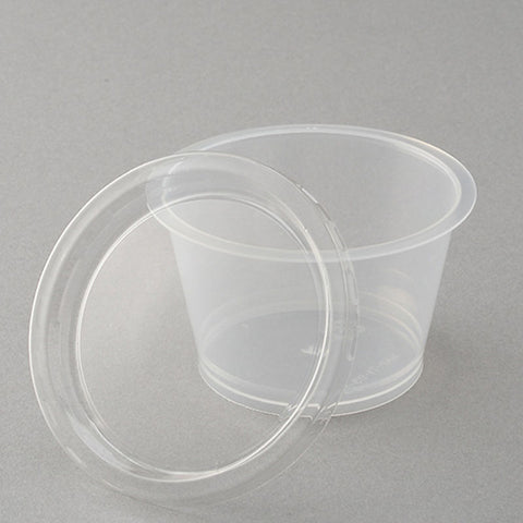 PUDDING CUP WITH COVER 90CC 10PAIRS (#101120)