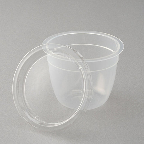 PUDDING CUP WITH COVER 130CC 10PAIRS (#101122)