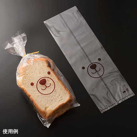 BEAR BREAD PLASTIC BAG (10 SHEETS) (#101128)