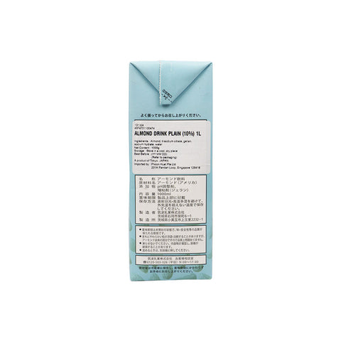 ALMOND MILK PLAIN 1L/TSUKUBA (#101324)