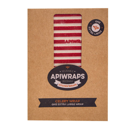 REUSABLE BEESWAX CELERY WRAP EXTRA LARGE 40CMX45CM (#101556)