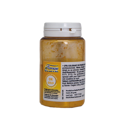 GOLD SPARKLING POWDER 25G FLORENSUC (#101567)