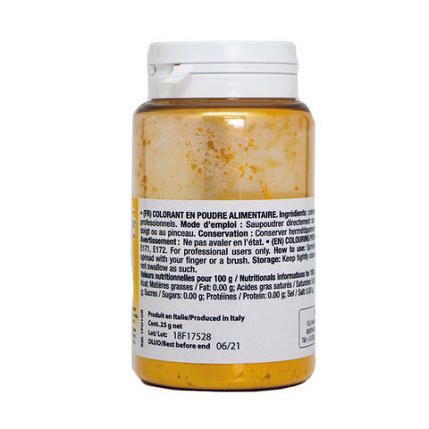 GOLD SPARKLING POWDER 25G FLORENSUC (#101567)