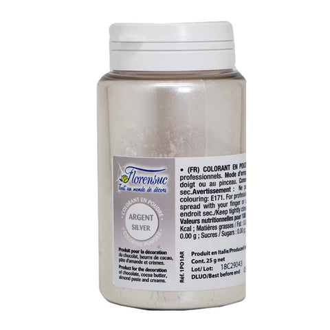 SILVER SPARKLING POWDER 25G (#101568)