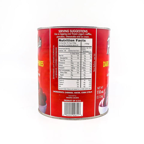 DARK SWEET CHERRY PITTED/PALMD 3.12KG (#101605)