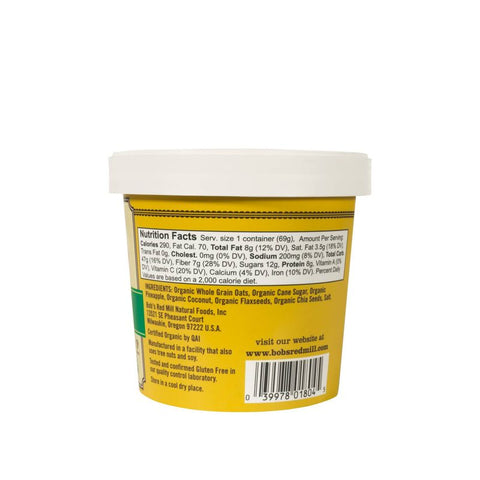 GF OG OATMEAL CUP-PINEAPPLE COCONUT (#101710)