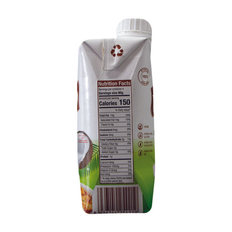 COCONUT MILK UHT 17% 330ML (#101776)