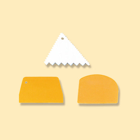 PLASTIC SCRAPERS 3PC/SET SN4050 (#101792)