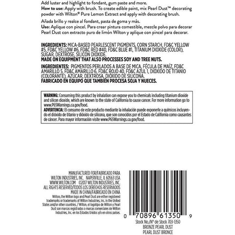 PEARL BRONZE COLOR DUST 703-1350 0.05OZ (#101832)