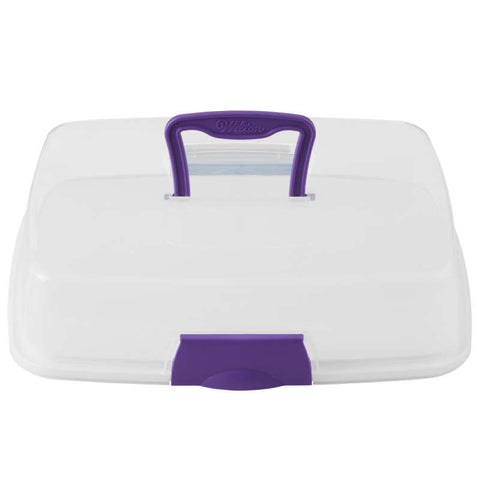 OBLONG CAKE CADDY W REVERSIBLE BASE 2105-3281X (#101851)