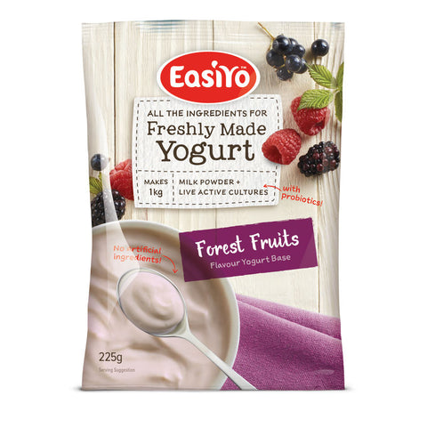 FOREST FRUITS YOGHURT POWDER 225G (#101855)