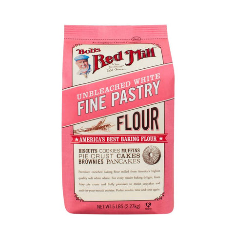 FINE UNBLEACHED WHITE PASTRY FLOUR 5LB (#101888)