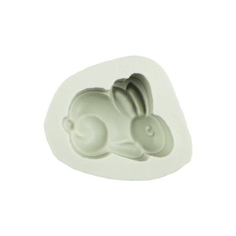 RABBIT MOONCAKE SILICON MOULD 92G (#102133)