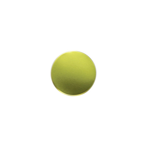 ROUND PET CONTAINER GOLD ALUMINIUM CAP 720ML (#102160)