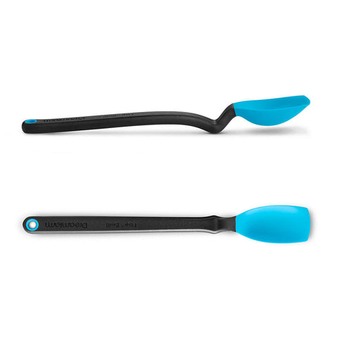 BLUE SIT-UP MINI SILICONE SPOON (#102185)