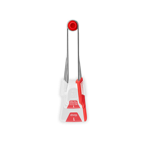 SCRAPE LEVEL MEASURING SPOON SET 4PC (#102203)
