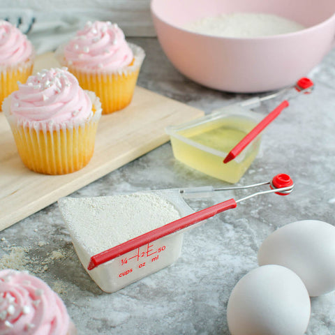 SCRAPE LEVEL MEASURING CUP SET 4PC (#102204)