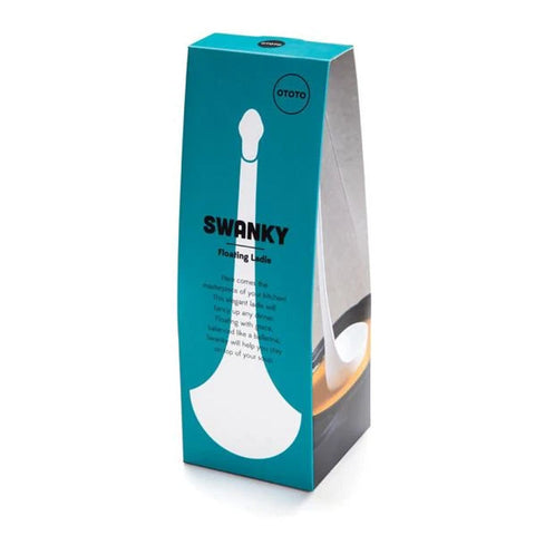 SWANKY-BLACK FLOATING LADLE (#102211)