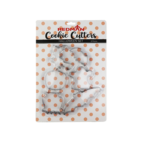 HALLOWEEN COOKIE CUTTER STAINLESS STEEL SET (#102227)