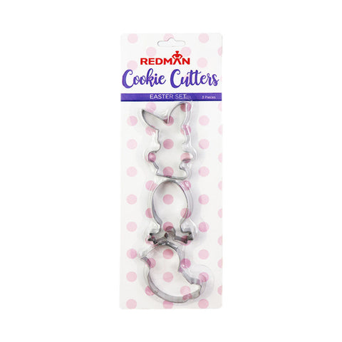 EASTER COOKIE CUTTER STAINLESS STEEL SET (#102231)