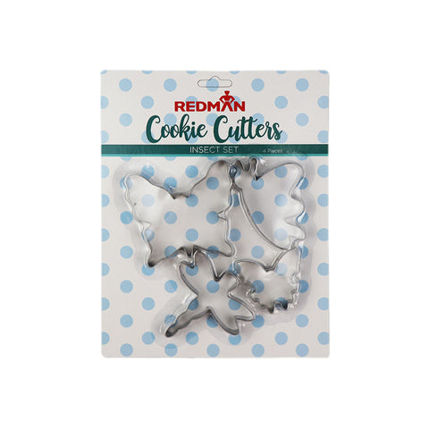 INSECT COOKIE CUTTER STAINLESS STEEL SET (#102236)