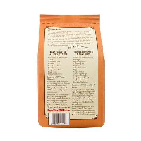 WHOLE WHEAT PASTRY FLOUR 5LB (#102238)