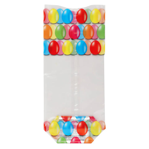 COOKIE BAG MULTI COLOR 10X22CM 10PCS (#102239)