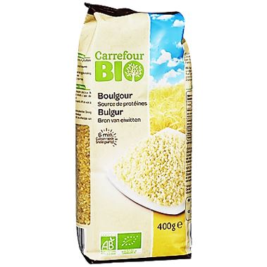 ORGANIC BULGUR 400G (#117648)