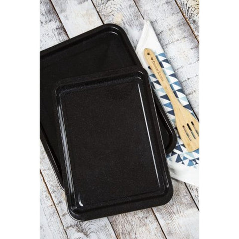 WHAM COOK ENAMEL OVEN TRAY 36X25X2CM (#102456)