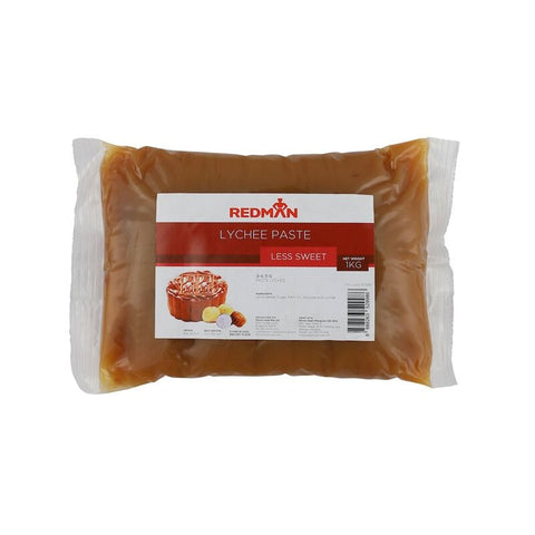 MOONCAKE PASTE LYCHEE LESS SWEET 1KG (#102482)