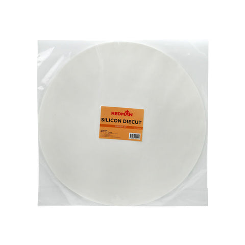 SILICON PAPER DIECUT ROUND 12" 20PC (#102560)