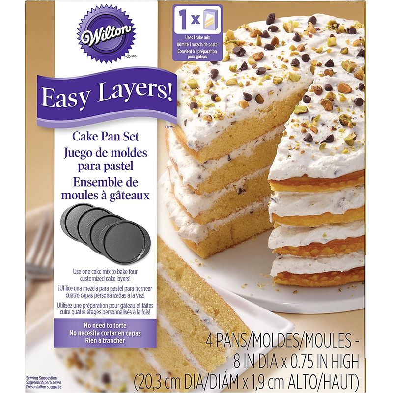 8" EASY LAYERS RD PAN 4PC 2105-0188 (