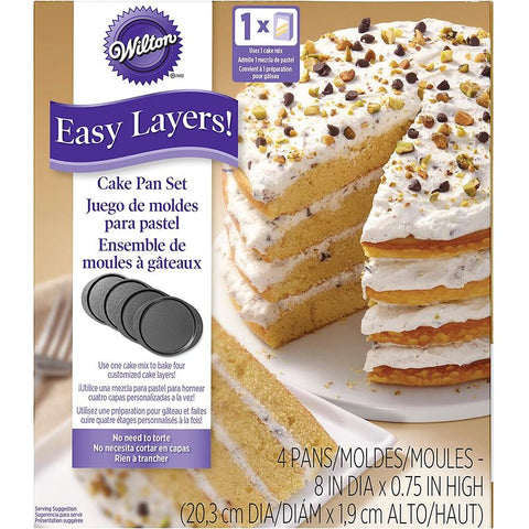 8" EASY LAYERS RD PAN 4PC 2105-0188 (#102647)