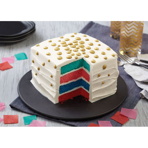 6" EASY LAYERS SQ PAN 4PC 2105-5748 (#102653)