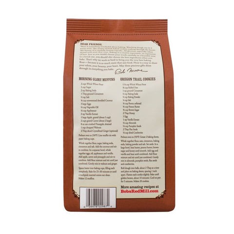 ORGANIC WHOLE WHEAT FLOUR 5LB (#102706)