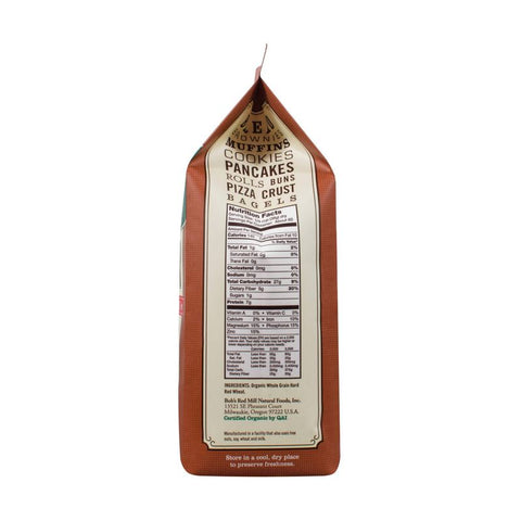 ORGANIC WHOLE WHEAT FLOUR 5LB (#102706)