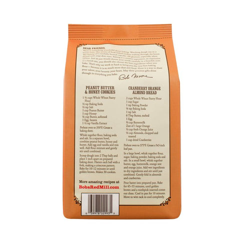 ORGANIC WHOLE WHEAT PASTRY FLOUR 5LB (#102708)
