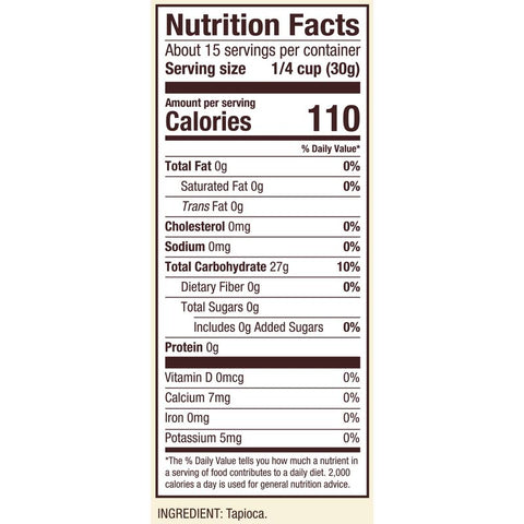 TAPIOCA FLOUR 16OZ (#102721)