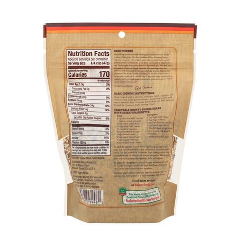 ORG TRICOLOR QUINOA GRAIN 13OZ (#102768)