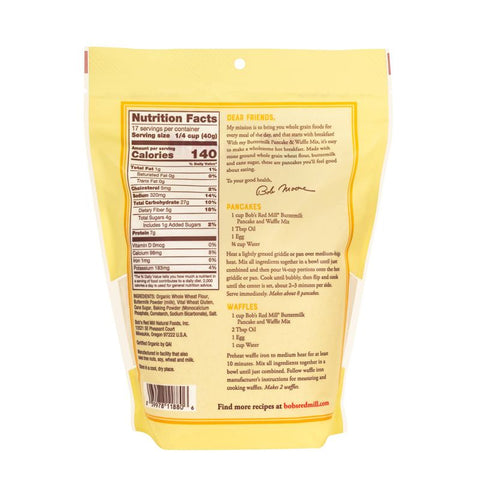 BUTTERMILK PANCAKE MIX 24OZ (#102770)