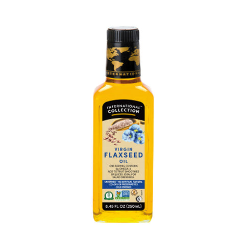 VIRGIN FLAXSEED OIL 250ML (#102816)