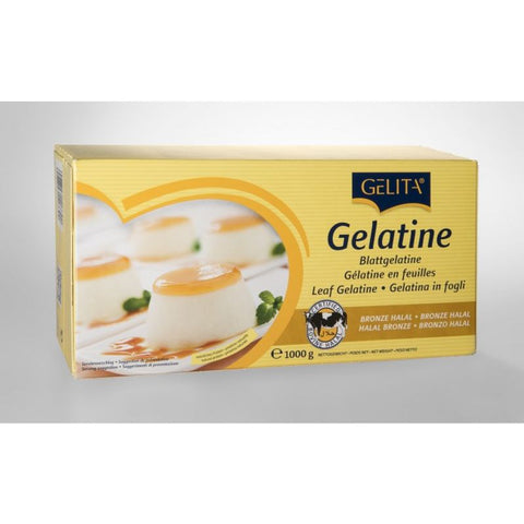 BRONZE GELATINE LEAF 1KG (#102831)